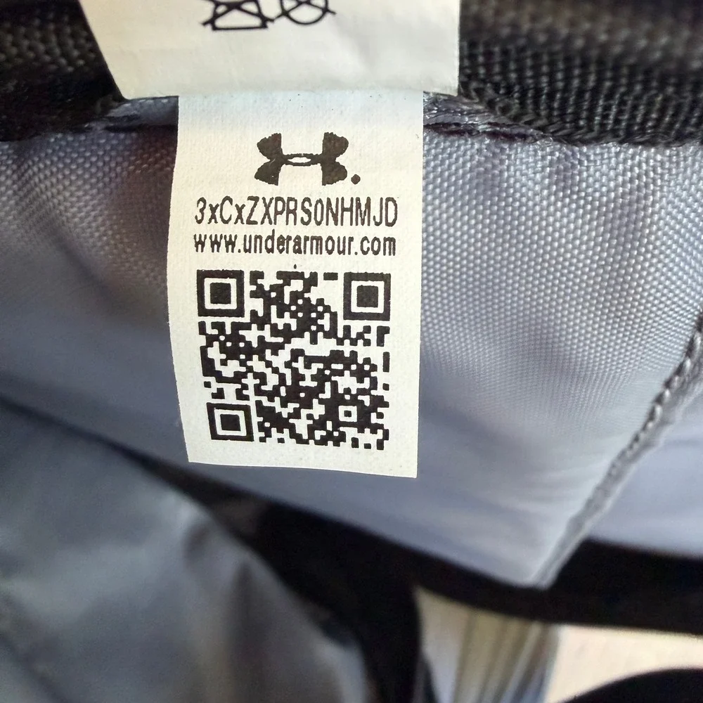 Under Armour Backpack OSFA Black FCA Lacrosse Storm Bag